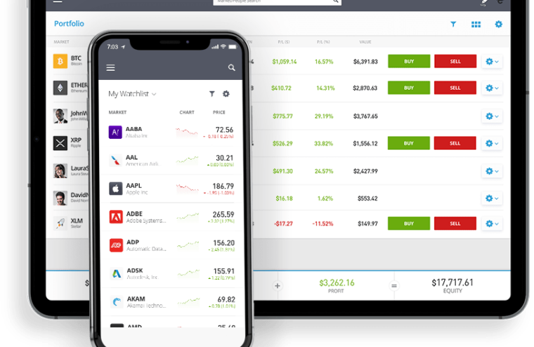 application trading etoro
